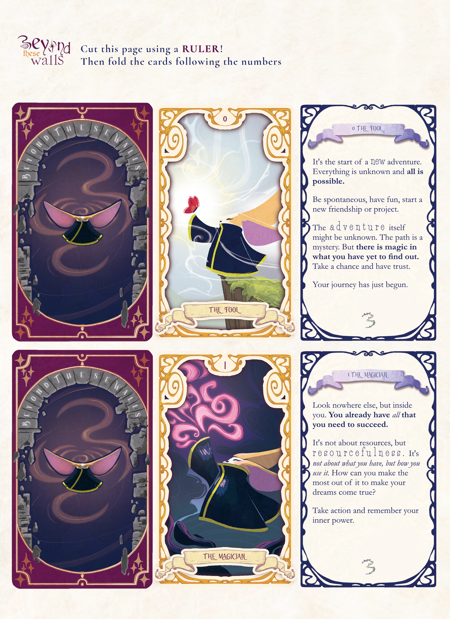 FLIPPING CARDS / MEMORY: Flip Your Adventure