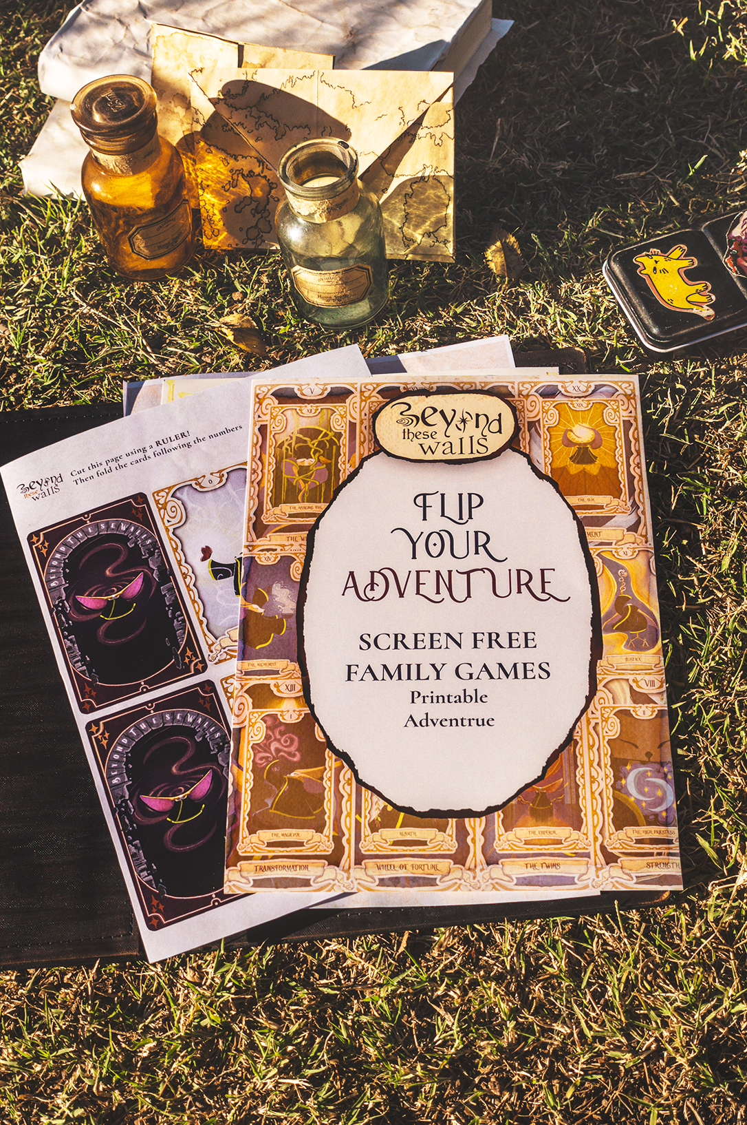 FLIPPING CARDS / MEMORY: Flip Your Adventure