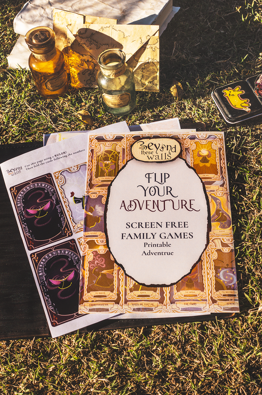 FLIPPING CARDS / MEMORY: Flip Your Adventure